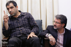 دیدار نمایندگان جامعه قرآنی با خانواده شهید محمدرضا قوام
