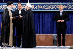 مراسم تنفیذ حکم دوازدهمین دوره‌ی ریاست جمهوری اسلامی ایران
