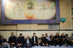 تشییع پیکر آیت الله مروارید(ره) در حسینیه جماران