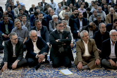  مراسم تجدید میثاق اعضای جهادگران دانشگاهی با آرمان‌های امام خمینی(ره)