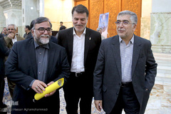  مراسم تجدید میثاق اعضای جهادگران دانشگاهی با آرمان‌های امام خمینی(ره)