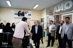 بازدید دکتر طیبی از خبرگزاری ایکنا