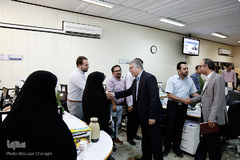 بازدید دکتر طیبی از خبرگزاری ایکنا