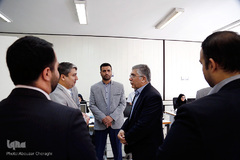 بازدید دکتر طیبی از خبرگزاری ایکنا