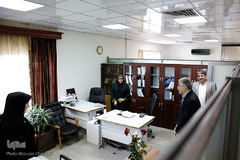 بازدید دکتر طیبی از خبرگزاری ایکنا