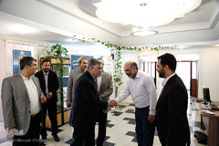 بازدید دکتر طیبی از خبرگزاری ایکنا