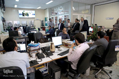 بازدید دکتر علی منتظری، ريیس اسبق جهاد دانشگاهی از ایکنا