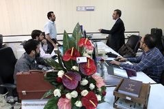 بازدید دکتر علی منتظری، ريیس اسبق جهاد دانشگاهی از ایکنا