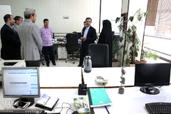 بازدید دکتر علی منتظری، ريیس اسبق جهاد دانشگاهی از ایکنا