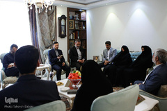 دیدار نمایندگان جامعه قرآنی با خانواده شهید «شهید احمد انصاری»
