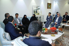 دیدار نمایندگان جامعه قرآنی با خانواده شهید «شهید احمد انصاری»
