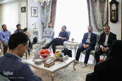 دیدار نمایندگان جامعه قرآنی با خانواده شهید «شهید احمد انصاری»
