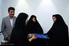 دیدار نمایندگان جامعه قرآنی با خانواده شهید «شهید احمد انصاری»
