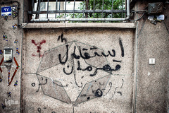 دیوار نوشته هایی که چهره کوچه ها را زشت کرده است