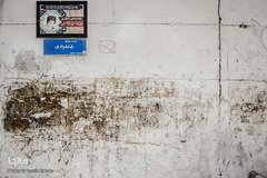 آلودگی به جا مانده از پوسترهای تبلیغاتی