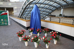 مراسم رونمایی از سردیس شهید محسن قوطاسلو