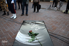 مراسم رونمایی از سردیس شهید محسن قوطاسلو