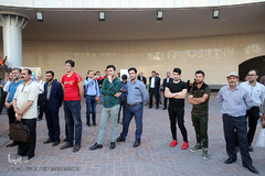 مراسم رونمایی از سردیس شهید محسن قوطاسلو