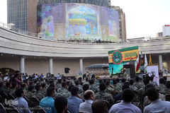 مراسم رونمایی از سردیس شهید محسن قوطاسلو