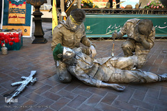 مراسم رونمایی از سردیس شهید محسن قوطاسلو