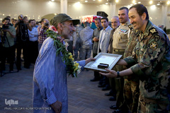 مراسم رونمایی از سردیس شهید محسن قوطاسلو