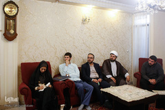 دیدار با خانواده شهید هاشم لطفی
