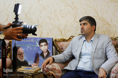 دیدار با خانواده شهید هاشم لطفی
