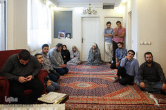 دیدار با خانواده شهید هاشم لطفی
