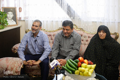 دیدار با خانواده شهید هاشم لطفی
