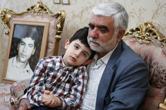 دیدار با خانواده شهید هاشم لطفی
