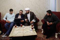 دیدار با خانواده شهید هاشم لطفی
