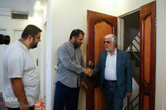 دیدار با خانواده شهید هاشم لطفی
