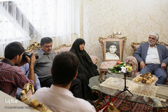 دیدار با خانواده شهید هاشم لطفی
