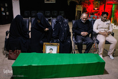 وداع با پیکر شهید محمد رونقی پس از ۲۹ سال
