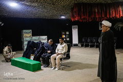 وداع با پیکر شهید محمد رونقی پس از ۲۹ سال
