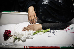 وداع با پیکر شهید محمد رونقی پس از ۲۹ سال
