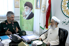 حجت‌الاسلام و‌المسلمین کاظم صدیقی؛ امام جمعه موقت تهران و سردار سرتیپ علی فضلی، جانشین رییس سازمان بسیج مستضعفین