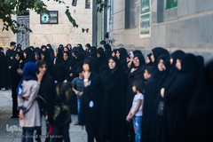 تشییع پیکر دو شهید گمنام در روز شهادت امام جواد (ع)