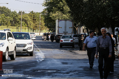 تشییع پیکر دو شهید گمنام در روز شهادت امام جواد (ع)