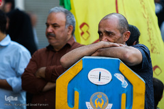 تشییع پیکر دو شهید گمنام در روز شهادت امام جواد (ع)