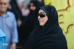 تشییع پیکر دو شهید گمنام در روز شهادت امام جواد (ع)