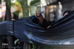 تشییع پیکر دو شهید گمنام در روز شهادت امام جواد (ع)