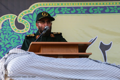 تشییع پیکر دو شهید گمنام در روز شهادت امام جواد (ع)