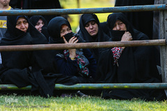 تشییع پیکر دو شهید گمنام در روز شهادت امام جواد (ع)