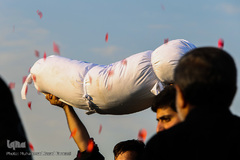 تشییع پیکر دو شهید گمنام در روز شهادت امام جواد (ع)