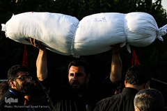 تشییع پیکر دو شهید گمنام در روز شهادت امام جواد (ع)