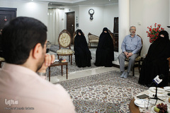 دیدار نمایندگان جامعه قرآنی با خانواده شهید قرآنی «شهید سعید فرشچی»
