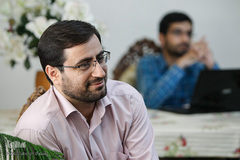 دیدار نمایندگان جامعه قرآنی با خانواده شهید قرآنی «شهید سعید فرشچی»
