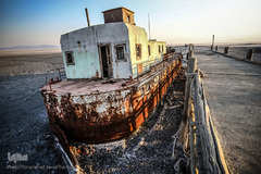 خشکسالی در بندر شرفخانه 