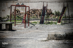 فضای بی روح تفریحی و پارک شهر بندری شرفخانه